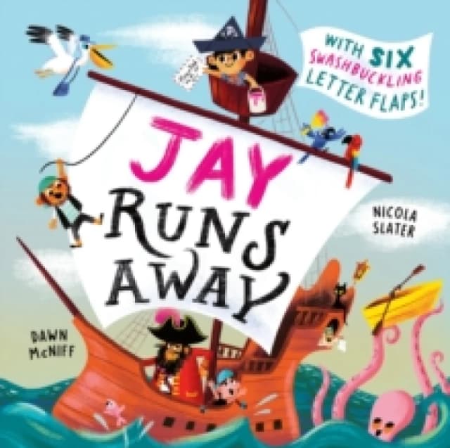 Jay Runs Away : With 6 lift-the-flap letters to open and read! Paperback / softback