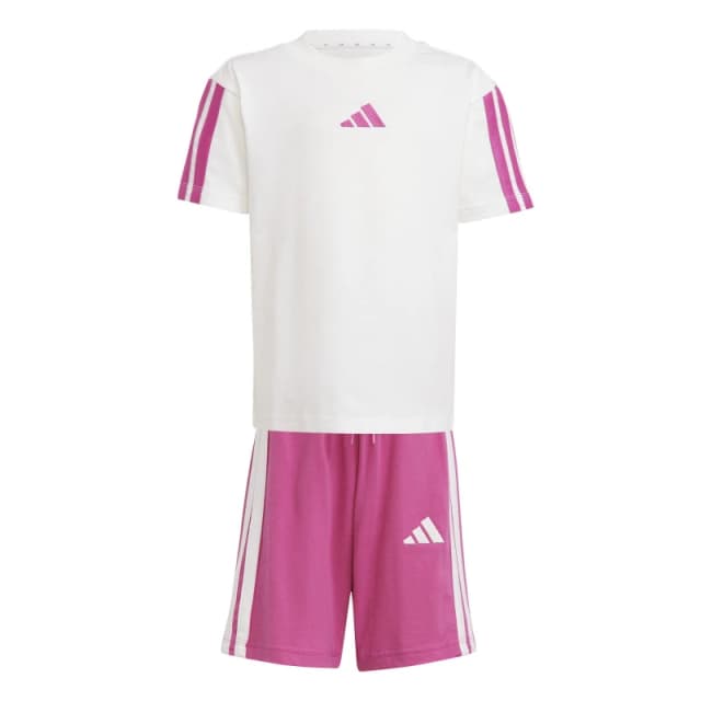 adidas Essentials T-Shirt Set Infants Pink/White 3S unisex 5-6 Years