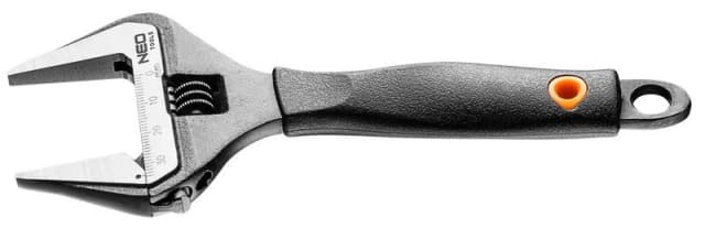 NEO TOOLS 03-015 Adjustable Spanner Spanner Size: 39, Length: 150mm, Chrome Vanadium Steel Chrome Vanadium Steel Adjustable Spanner (4692)