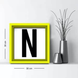 3030AHS-087s Multicolor Decorative Framed MDF Painting