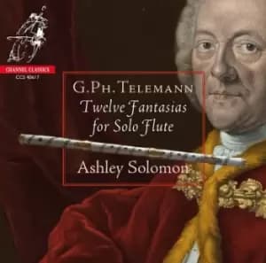 GPh Telemann Twelve Fantasias for Solo Flute by Georg Philipp Telemann CD Album