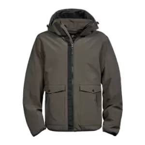 Tee Jays Mens Urban Adventure Soft Shell Jacket (S) (Dark Olive)