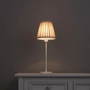 Colours Clara Gold Pleated Light shade D160mm