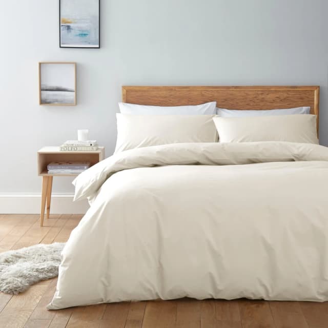 Linea Egyptian 200 Thread Count Duvet Cover - White White Single