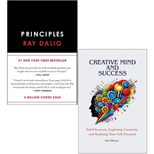 Principles Life And Work Ray Dalio Creative Mind And Success Ishi Macay 2 Book Set Ray Dalio & Ishi Macay Books