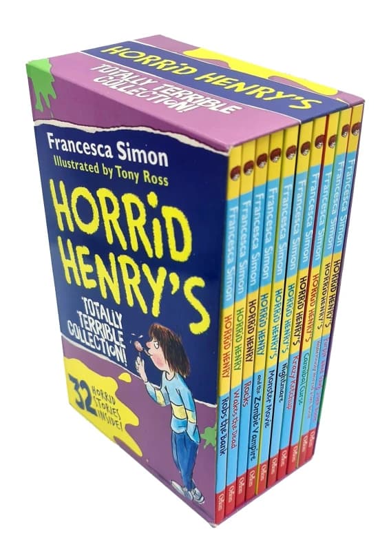 Horrid Henry's Totally Terrible Collection Box Set by Francesca Simon Paperback Edition Francesca Simon Books