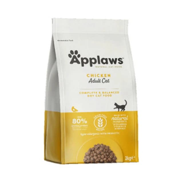 Applaws Cat Dry Adult Chicken, 2kg