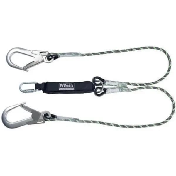 V-Series MSA 1.8m Kernmantel Twin Leg Energy Absorbing Lanyard MSA10185615