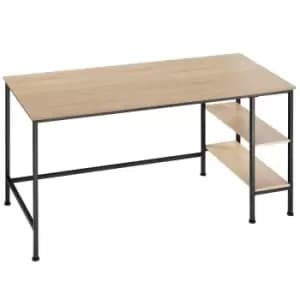 TecTake Donegal Desk - Brown