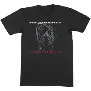The Almighty - Powertrippin' Unisex XX-Large T-Shirt - Black