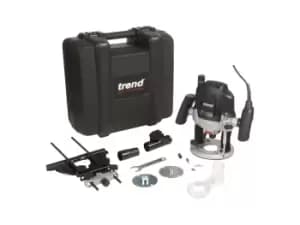Trend T7ELK 110V 1/2in Variable Speed Plunge Router