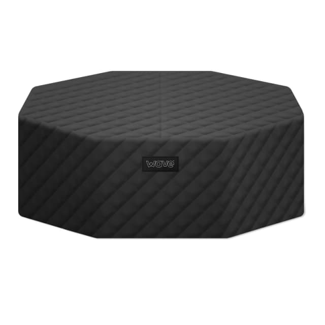 Wave Spas Wave Spas Como Octagonal Energy Save Thermal Hot Tub Cover - 6 Person in Black 6 Person Unisex 5061039894775