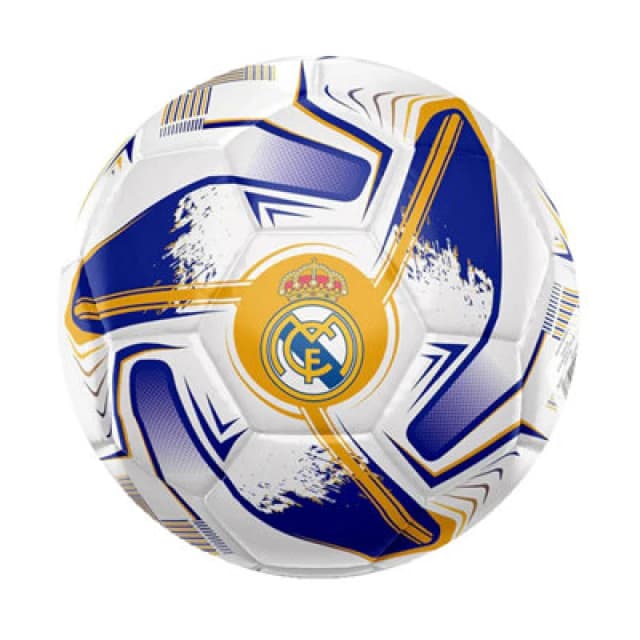 Real Madrid Cf Turbine Print Football White/blue/gold (5)