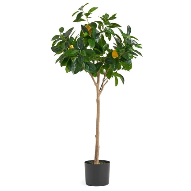 Leaf 120cm Premium Artificial Lemon Tree Green