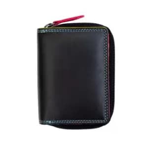 PRIMEHIDE London Collection Bifold Purse 6 X Card Slot - Black