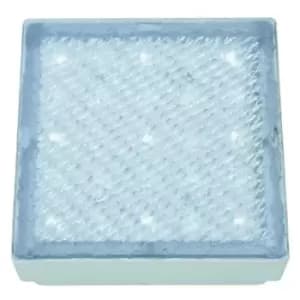 Searchlight Outdoor - LED Small Square Outdoor Walkover Ground Light White IP68