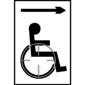 Disabled Symbol - Taktyle (150 x 150mm)