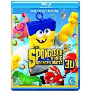 The Spongebob Movie Sponge Out of Water 3D Bluray