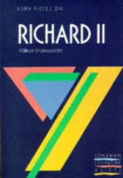 Richard Ii by W. Shakespeare Book