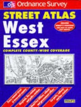 Ordnance Survey West Essex Street Atlas by George Philip and Son Hardback