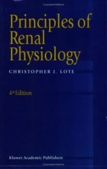 Principles of Renal Physiology by Christopher J. Lote Paperback