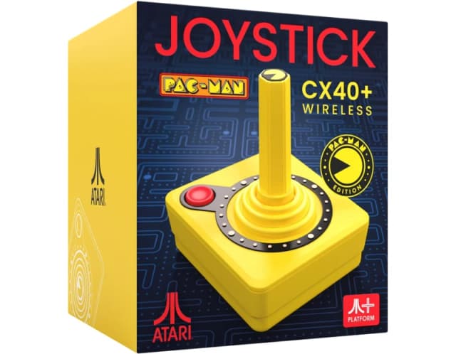 Pac-Man CX40+ Joystick: Yellow Video Games