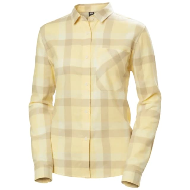 Helly Hansen Womens long sleeve shirt Helly Hansen Lokka Jaune Female M