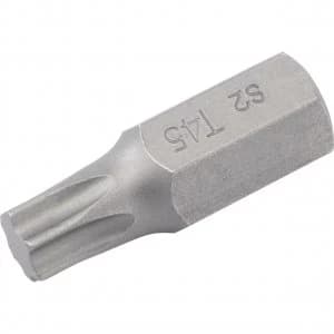 Draper Expert Torx 10mm Shank Hexagon Insert Bits T45 30mm Pack of 1