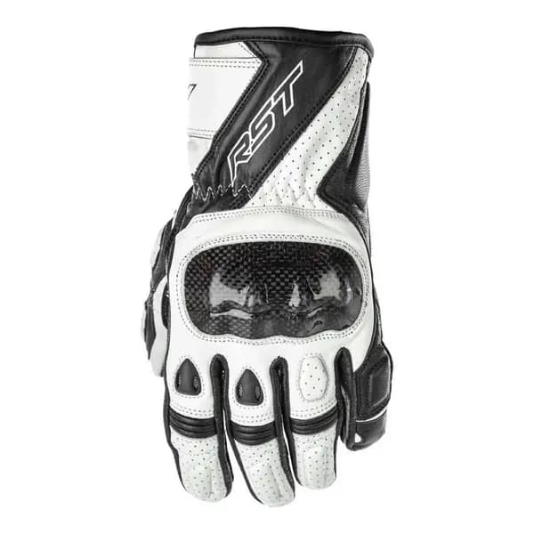 RST Stunt III Ce Mens Glove White Black 8