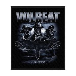 Volbeat - Outlaw Raven Standard Patch