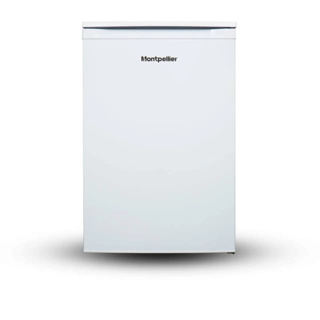 Montpellier MDAUCIB54W - White Undercounter Fridge - 115L - E Energy Size: 1 Pack White Unisex 1 Pack