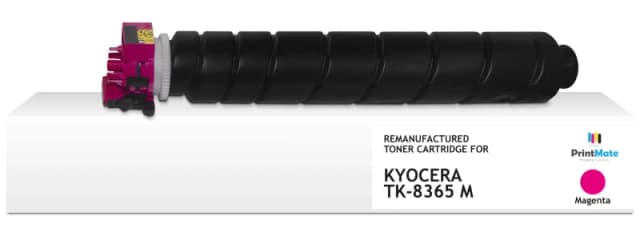 PrintMate KYOCERA TK-8365M. remanufactured toner. Magenta 12000p