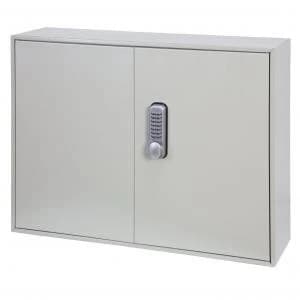 Phoenix Deep Plus & Padlock Key Cabinet KC0503M 50 Hook with