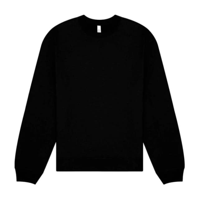 Bella + Canvas Mens Heavyweight Crew Neck Sweatshirt in Black Size: XS Black Male XS
