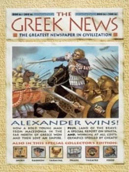 The Greek News by Anton Powell and Philip Steele Hardback