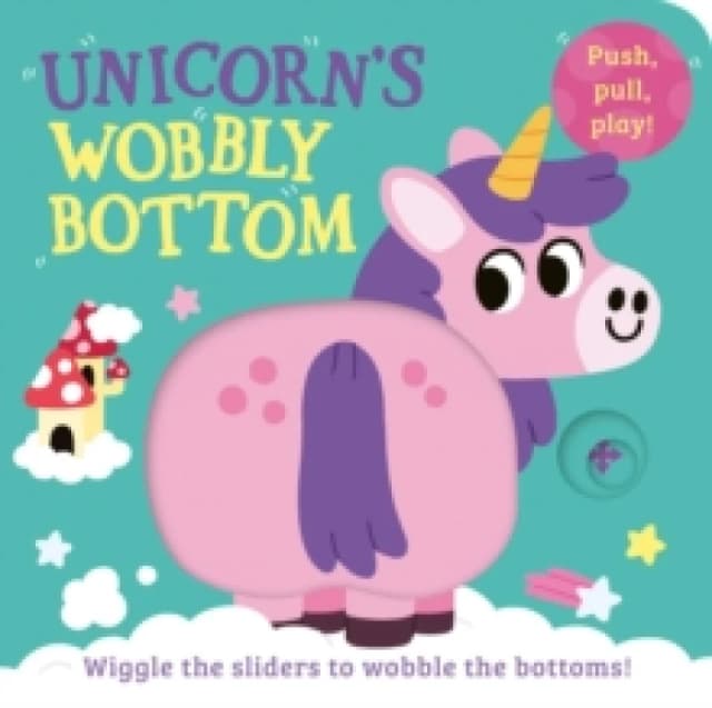 Unicorns Wobbly Bottom Board book
