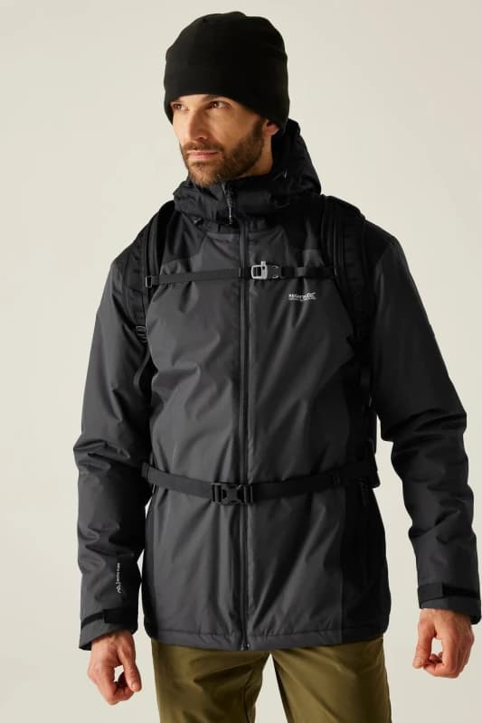Regatta Regatta Men Thornridge Waterproof Insulated Jacket in Charcoal Size: Medium Charcoal M Male 5063516130451