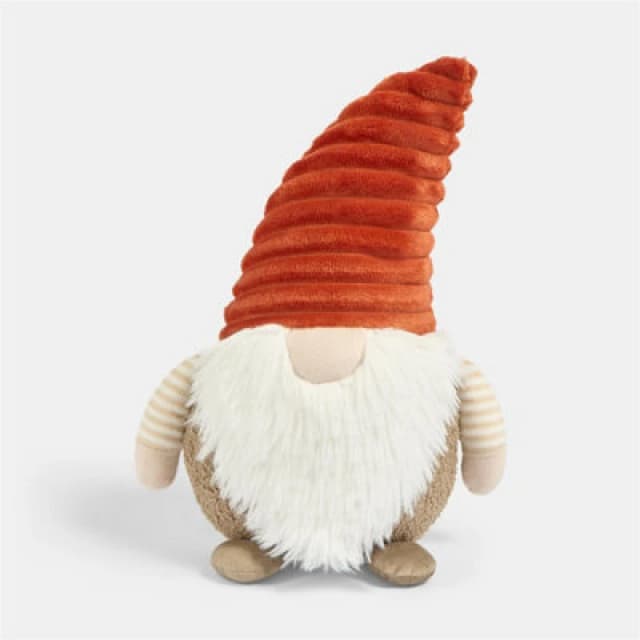 OHS OHS Soft Autumnal Gonk Shaped Decorative Scatter Cushion, Rust/ Beige in Orange Orange One Size Unisex 5027434226726