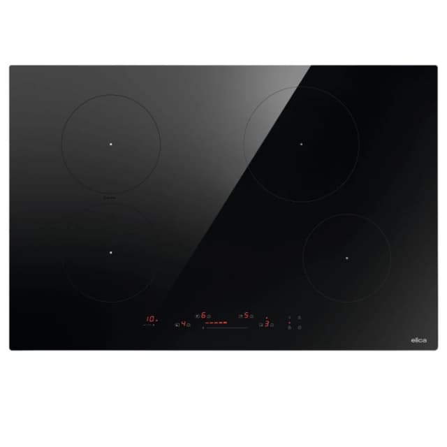 Elica Primis 80cm 4 Zone Induction Hob PRIMIS-804-PLUS Black