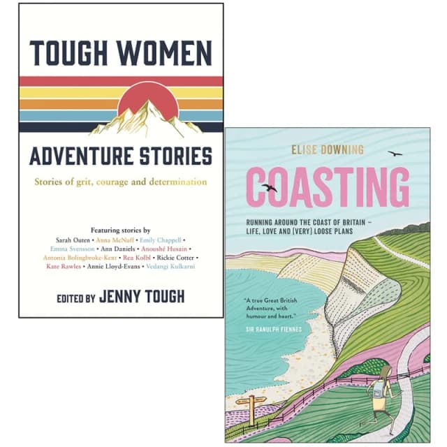 Tough Women Adventure Stories & Coasting 2 Books Collection Set by Elise Downing Elise Downing Books