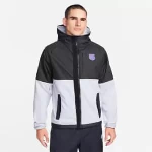 Nike Barcelona AWF Mens Winterized Full-Zip Soccer Jacket - Black