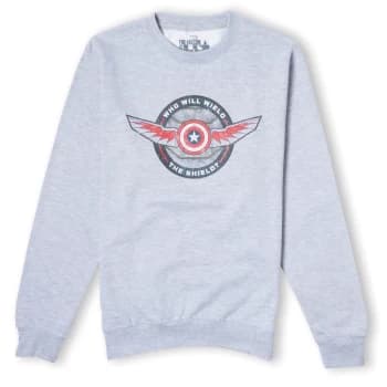 Falcon and Winter Soldier Who Will Wield The Shield Unisex Sweatshirt - Grey - L