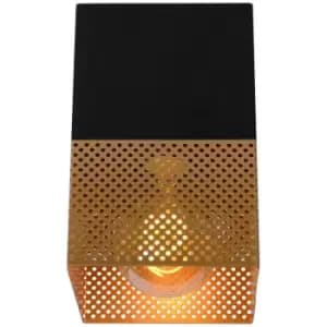 Lucide Lighting - Lucide renate - Flush Ceiling Light - 1xE27 - Matt Gold, Brass