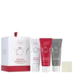 Scottish Fine Soaps Christmas 2021 Joy: Spiced Apple Luxurious Gift Set