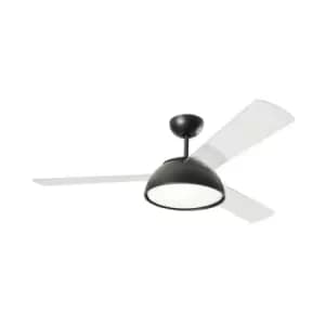 Forlight Gregal LED Ceiling Fan Black, Opal, Warm-White 3000K