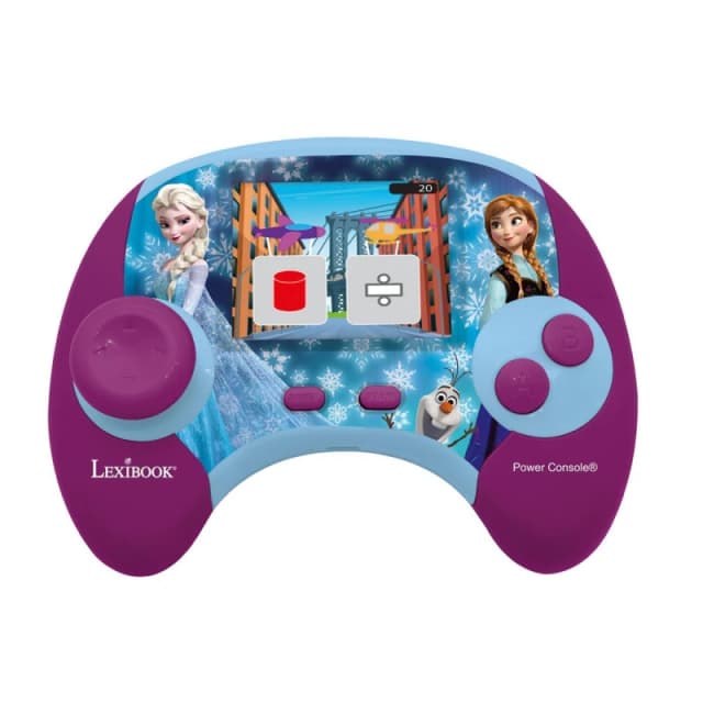 Lexibook Disney Frozen Educational Handheld Bilingual Conso Purple unisex one size