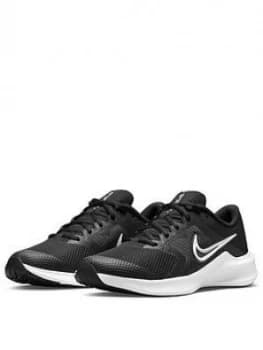 Nike Downshifter 11 (gs), Black/White, Size 3