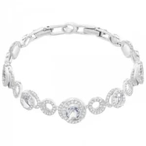 Ladies Swarovski Silver Plated Generation Bracelet