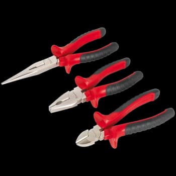 Sealey 3 Piece Plier Set