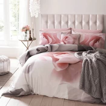 Ted Baker Porcelain Rose Duvet Cover - Pink - Double
